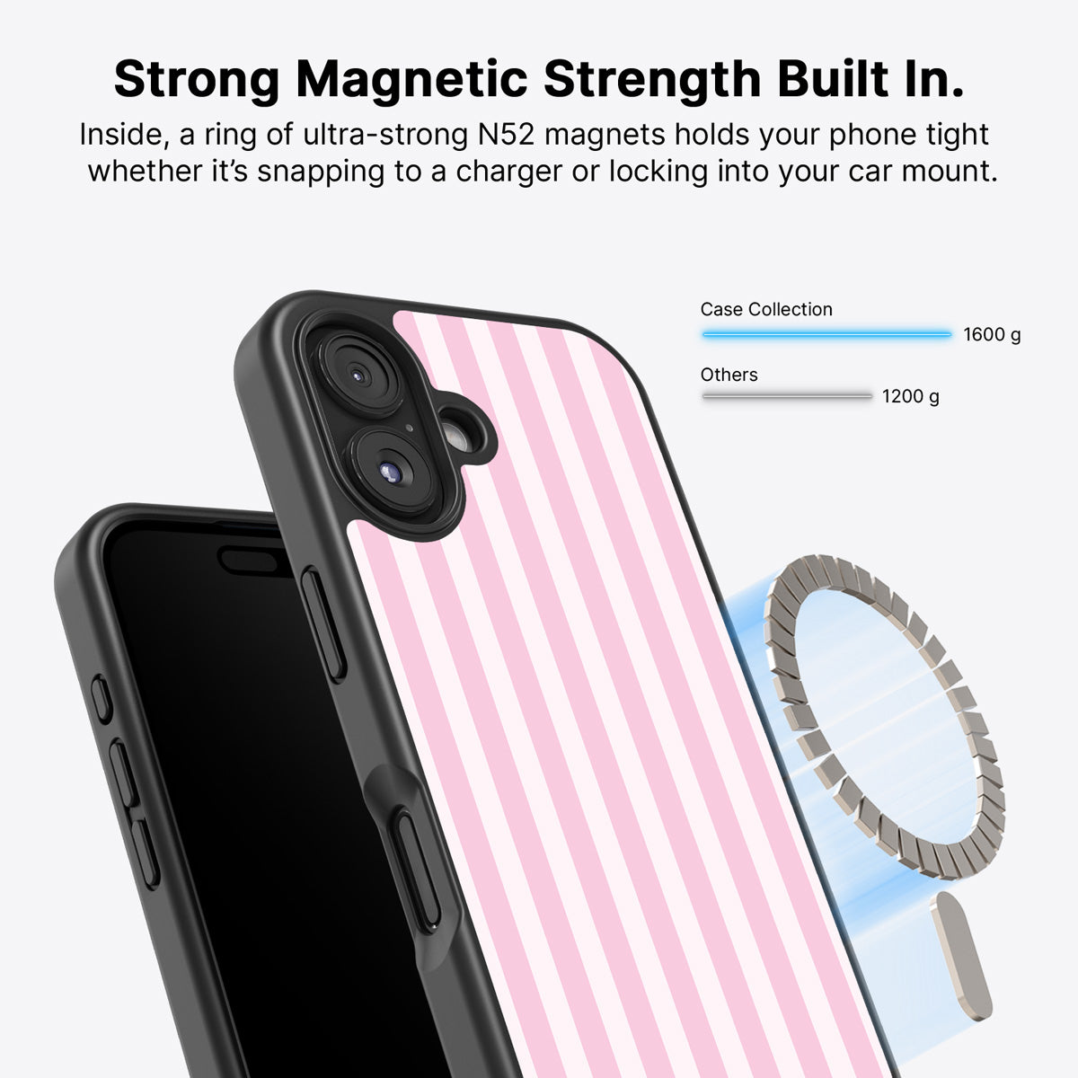 iPhone 16 Plus MagSafe case – Cabana design
