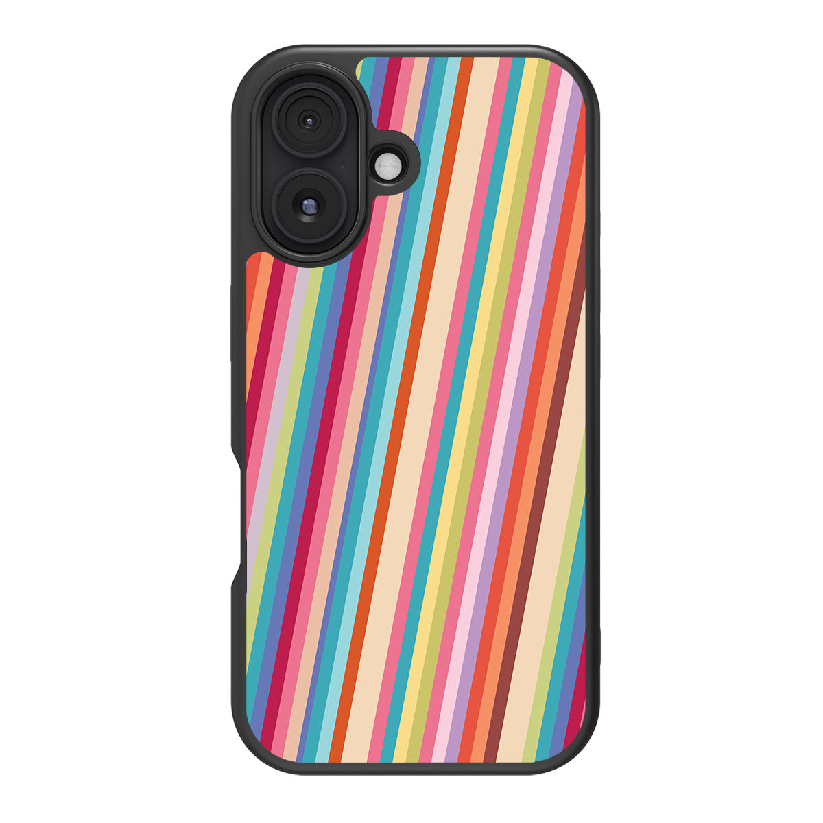 Candy Stripe - iPhone 16 Plus Case #case type_core (magsafe), #case type_core (non magsafe)