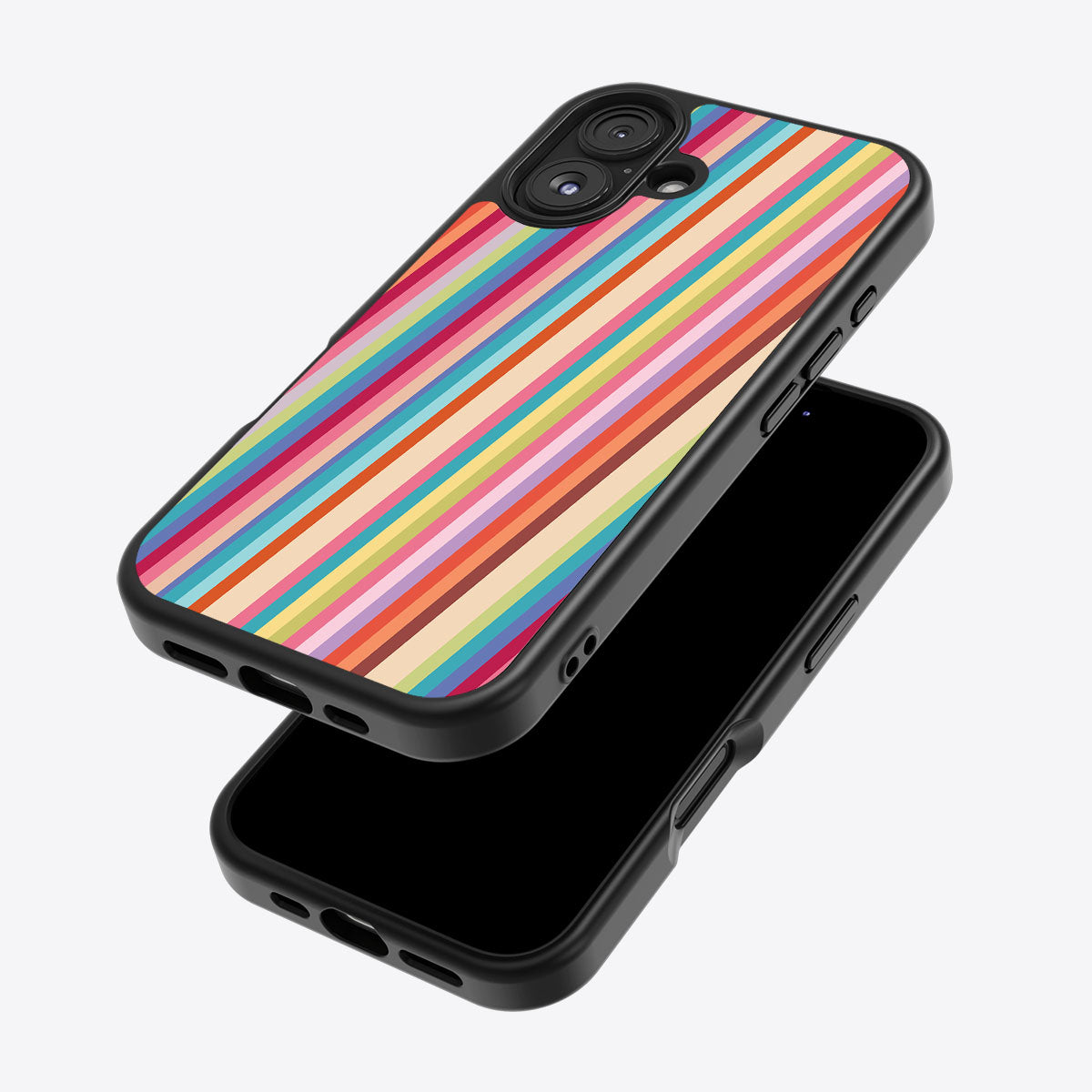 Candy Stripe - iPhone 16 Plus Case #case type_core (magsafe), #case type_core (non magsafe)