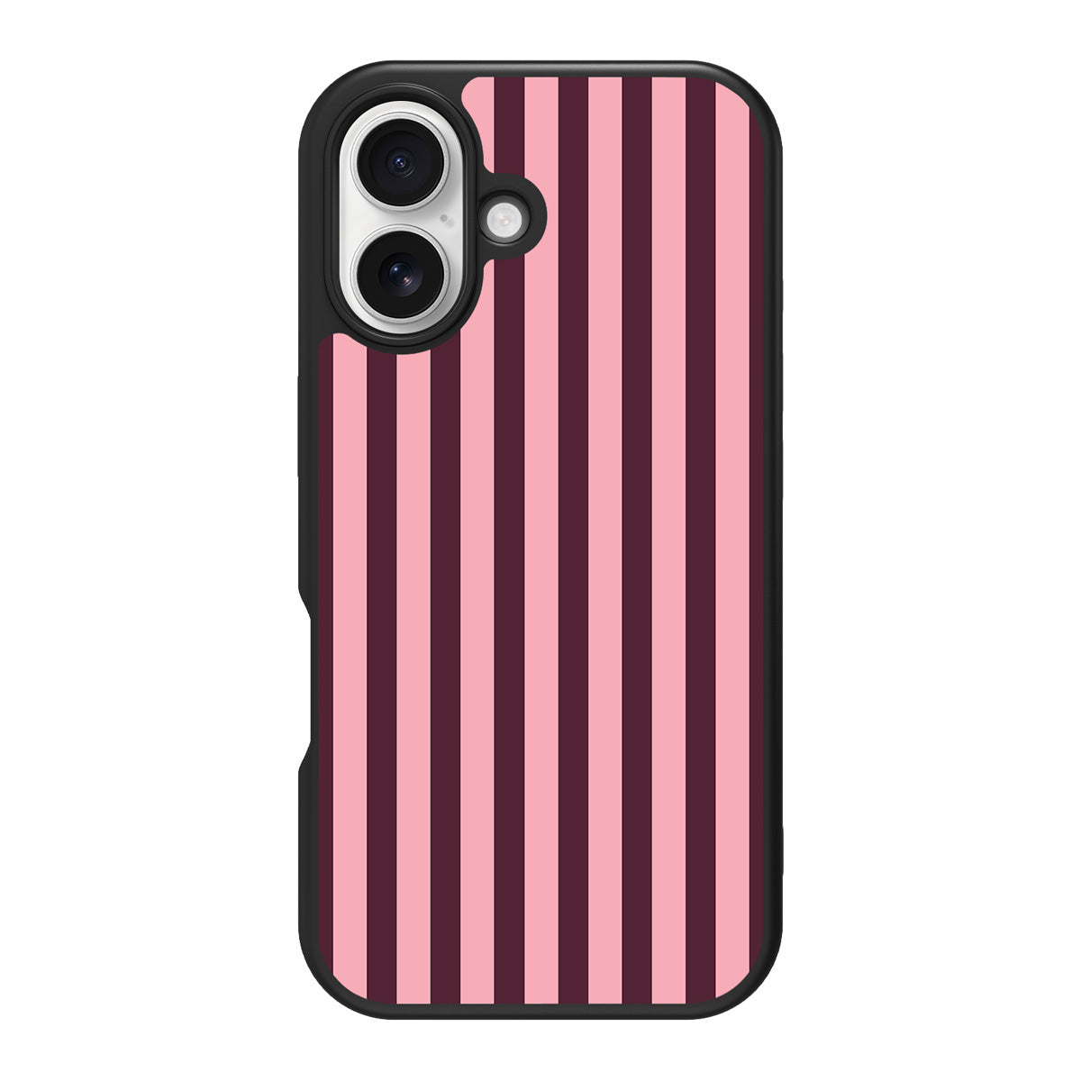Claret Awning design back view – iPhone 16 Plus case