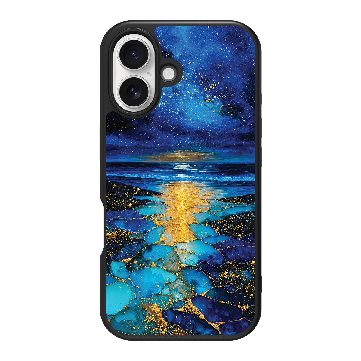 iPhone 16 Plus Case with MagSafe – Cosmic Seascape