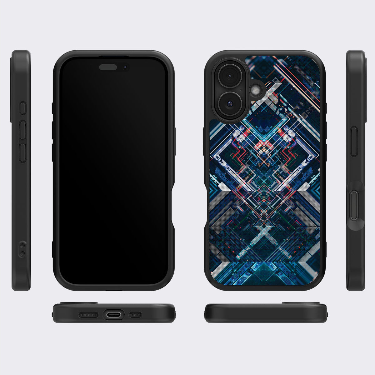 Electropolis - iPhone 16 Plus Case #case type_core (magsafe), #case type_core (non magsafe)