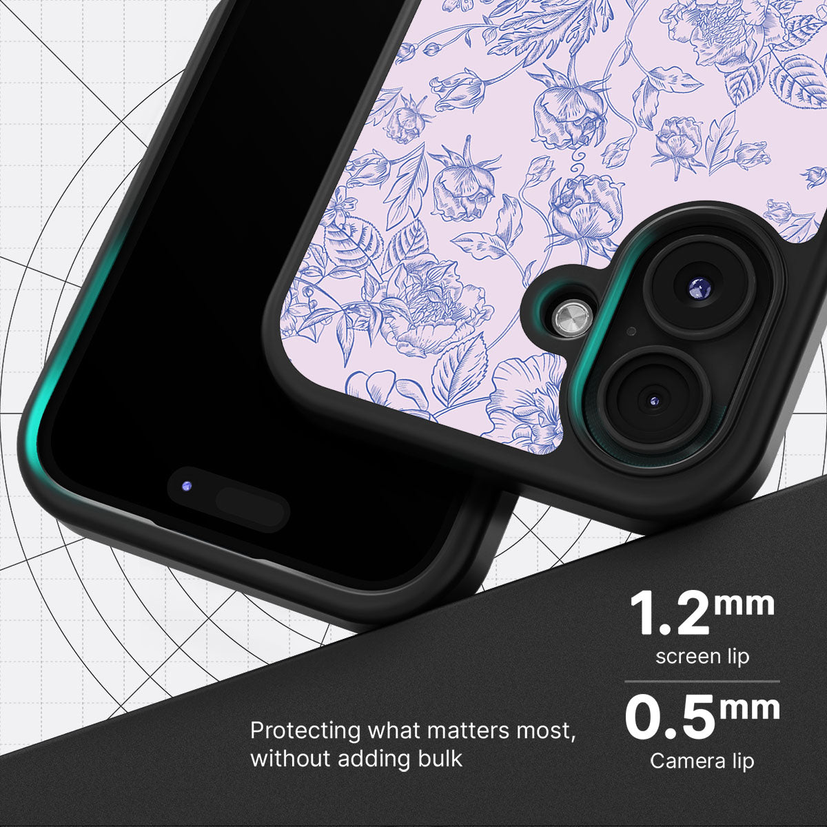 Etched Botanics - iPhone 16 Plus Case