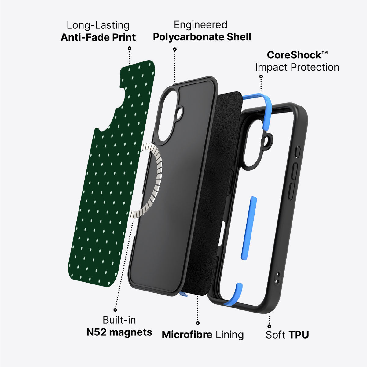 Evergreen - iPhone 16 Plus Case #case type_core (magsafe)