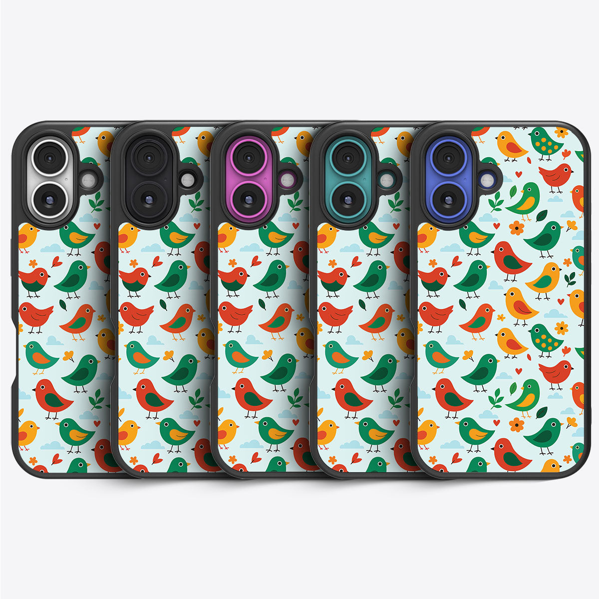Feathered Friends - iPhone 16 Plus Case #case type_core (magsafe), #case type_core (non magsafe)