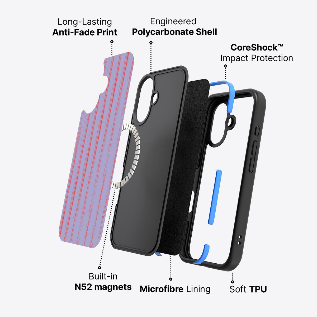 Flare Guns - iPhone 16 Plus Case #case type_core (magsafe)