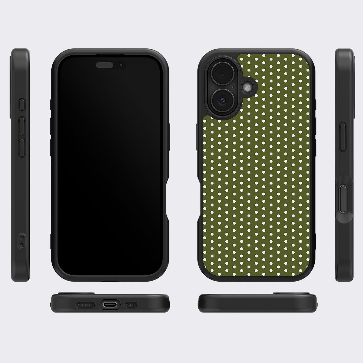 Forest Mesh - iPhone 16 Plus Case #case type_core (magsafe), #case type_core (non magsafe)