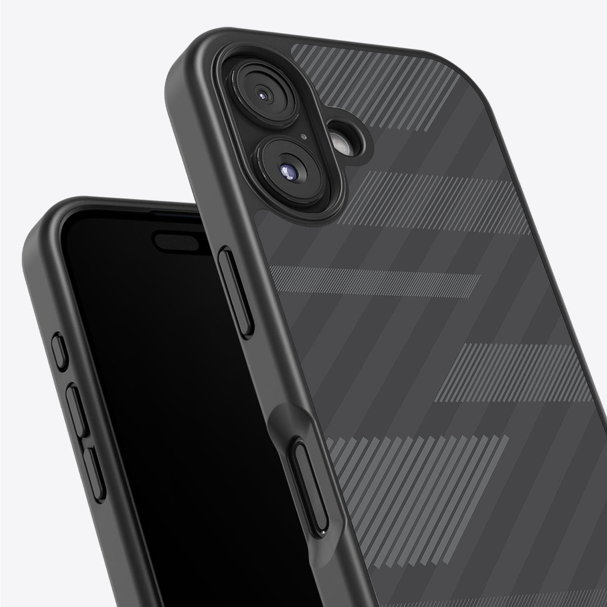 Gray Twill Play - iPhone 16 Plus Case