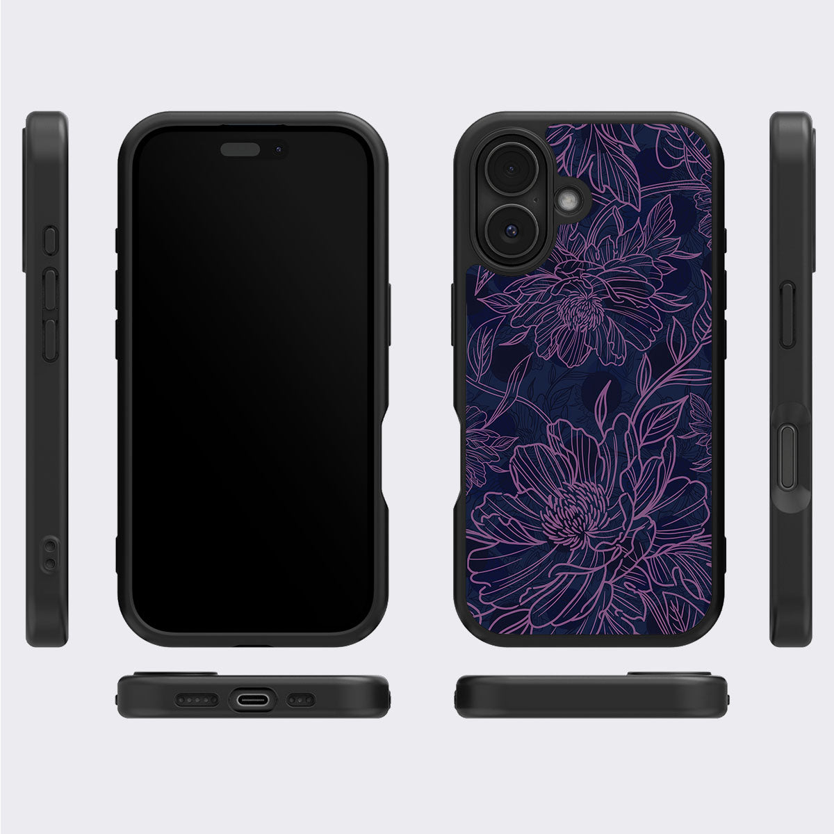 Luminous Blooms - iPhone 16 Plus Case