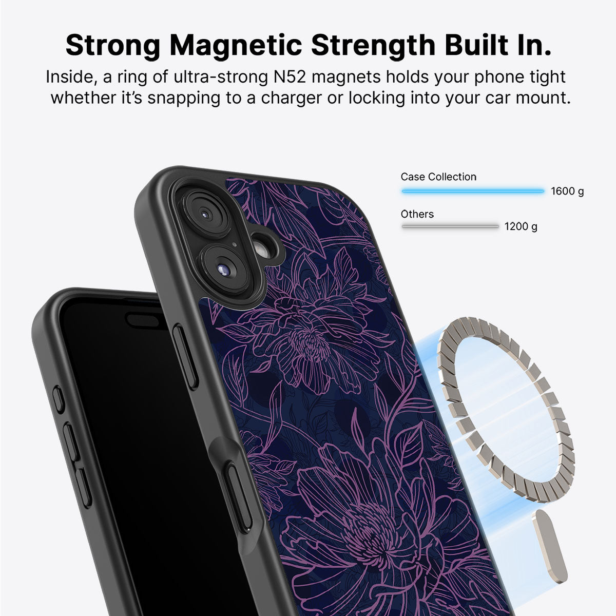 Luminous Blooms - iPhone 16 Plus Case
