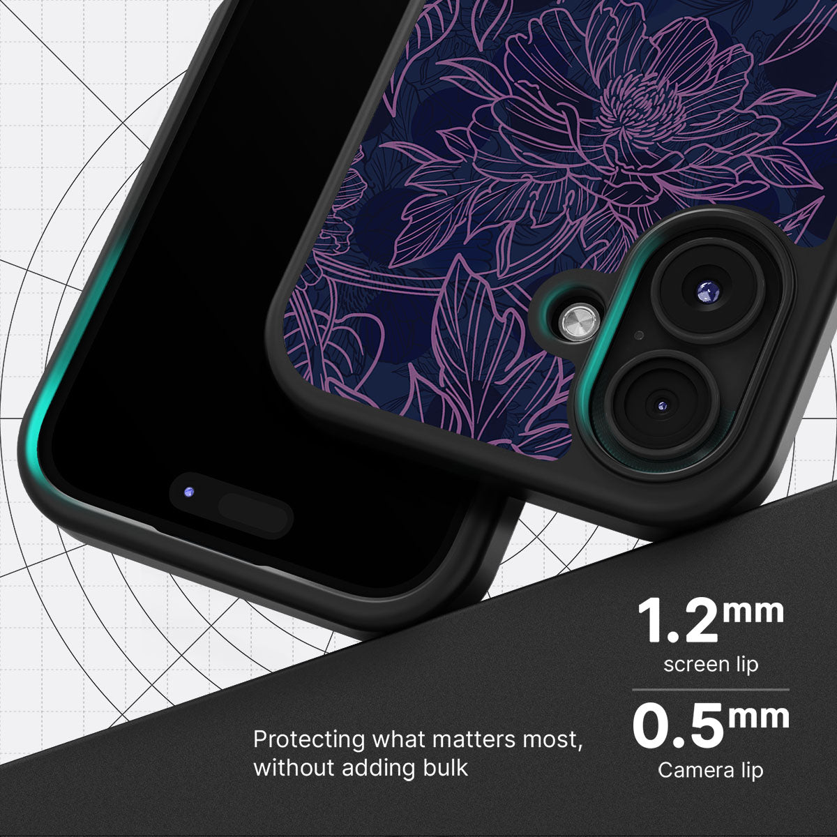 Luminous Blooms - iPhone 16 Plus Case