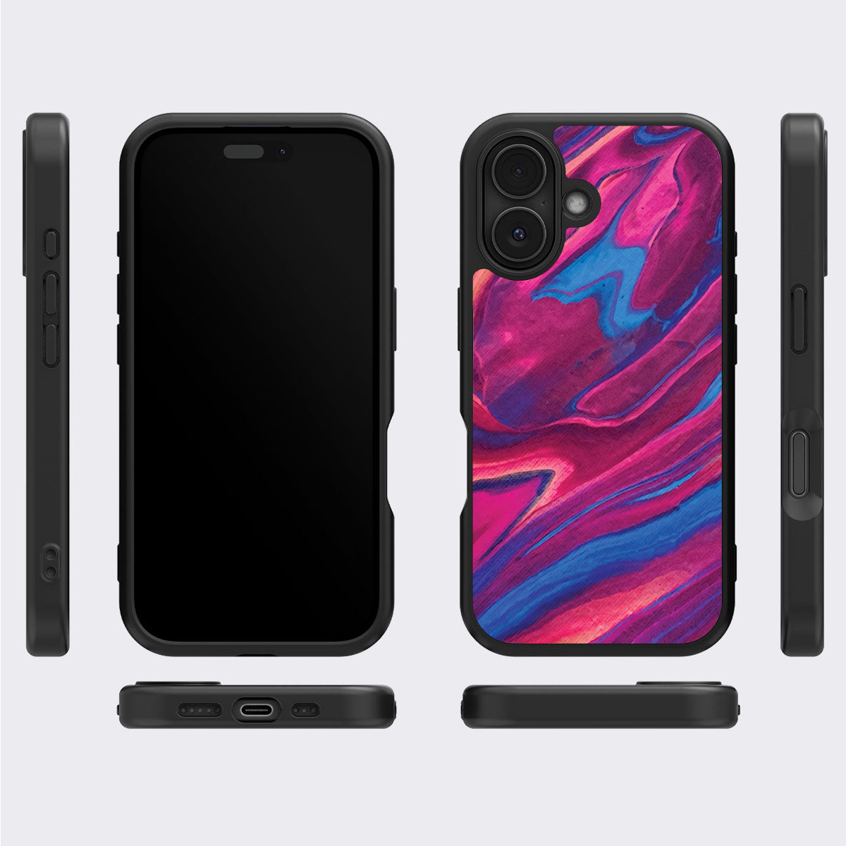 Luminous Lava - iPhone 16 Plus Case, #case type_core (magsafe), #case type_core (non magsafe)