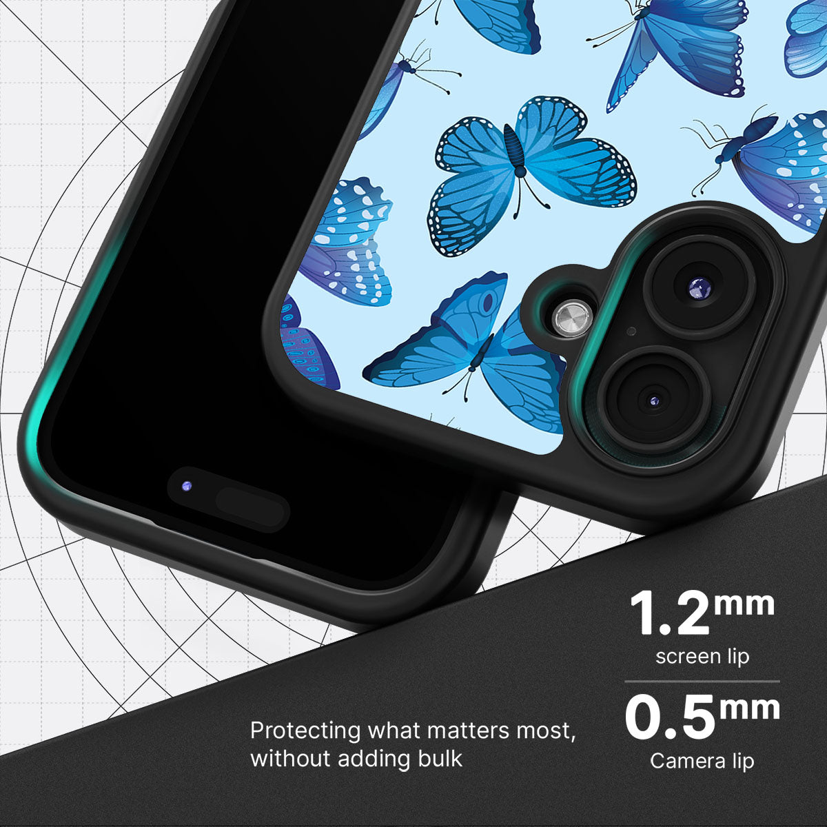 Magic Butterflies - iPhone 16 Plus Case