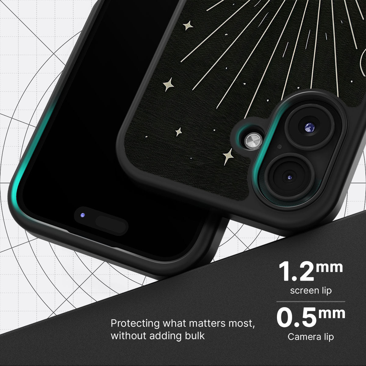 Moon Energy - iPhone 16 Plus Case #case type_core (magsafe), #case type_core (non magsafe)