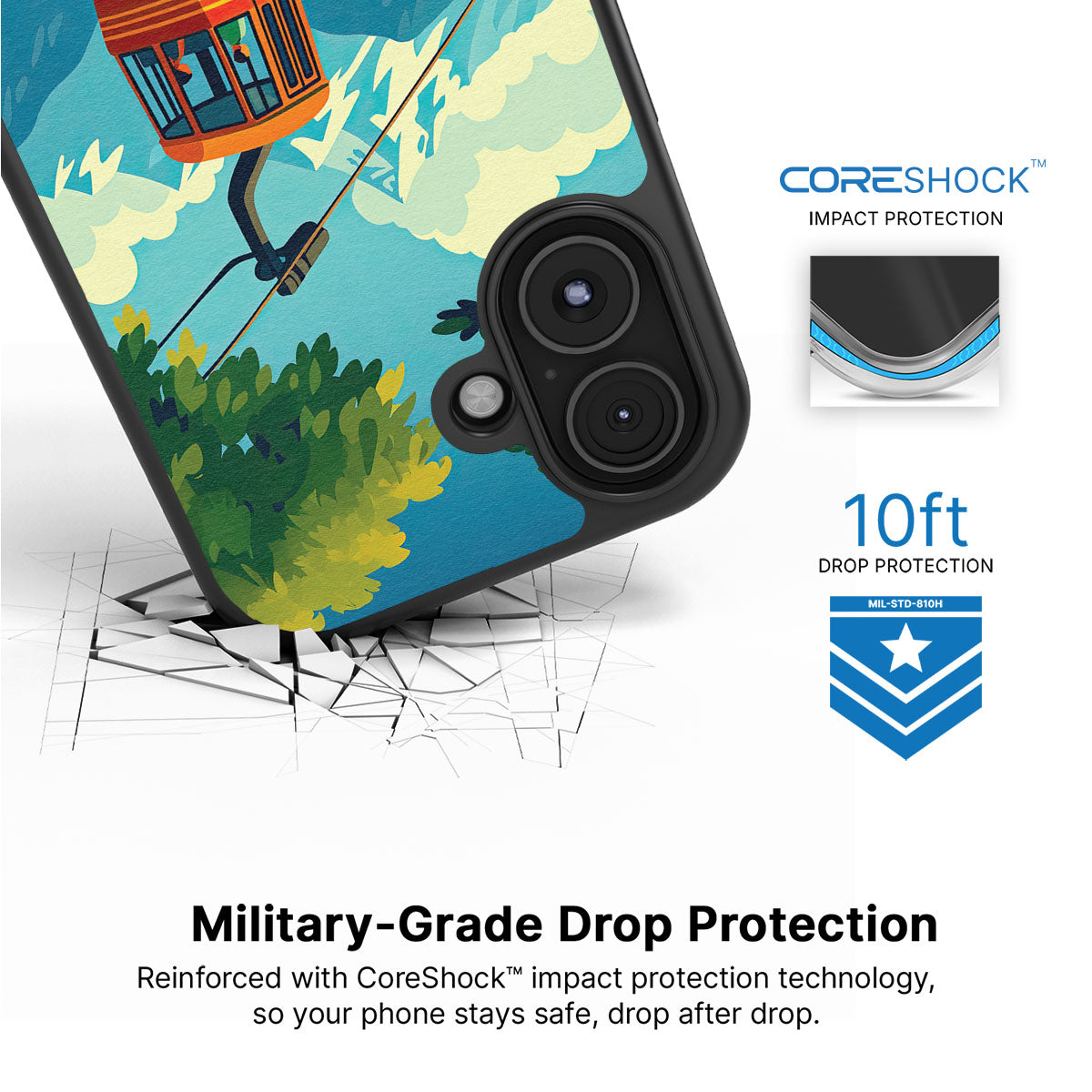 Queenstown - iPhone 16 Plus Case #case type_core (magsafe), #case type_core (non magsafe)