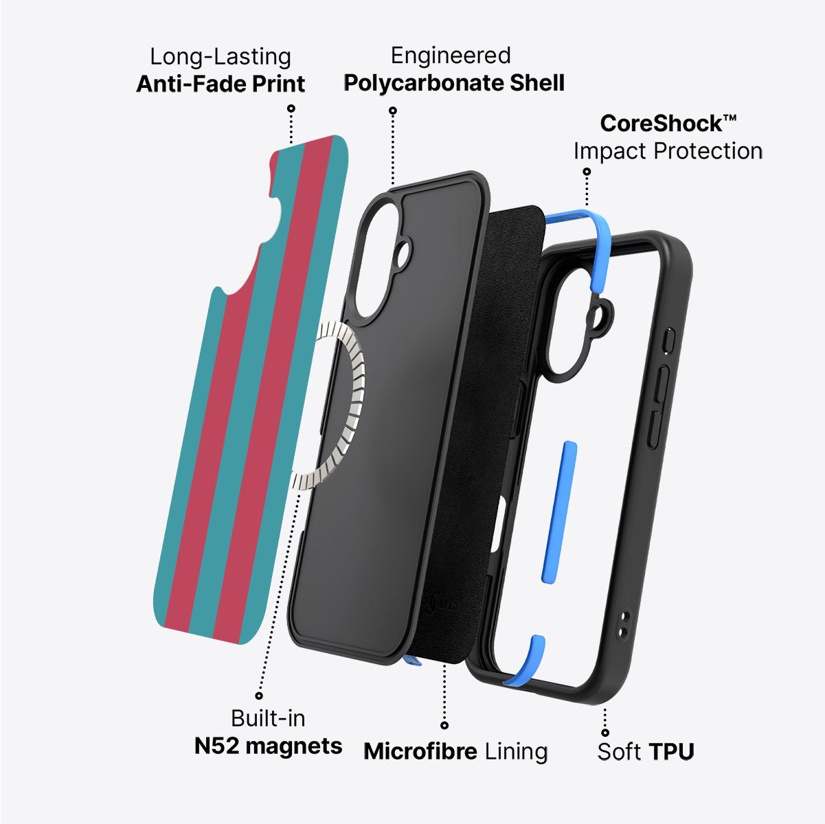 River Run - iPhone 16 Plus Case #case type_core (magsafe)