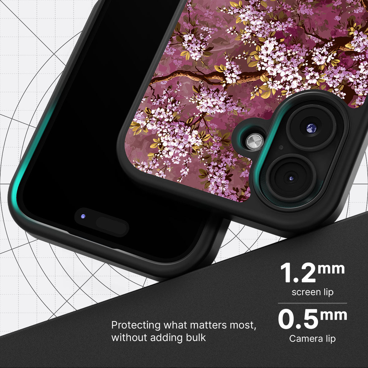 Rose Whisper - iPhone 16 Plus Case #case type_core (magsafe), #case type_core (non magsafe)