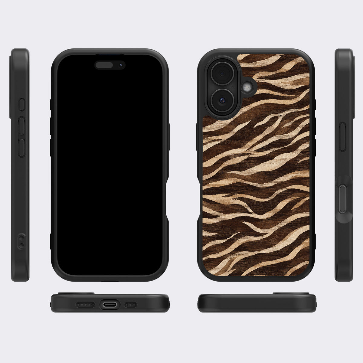 Savanna Silk iPhone 16 Plus case cover – multi-angle view