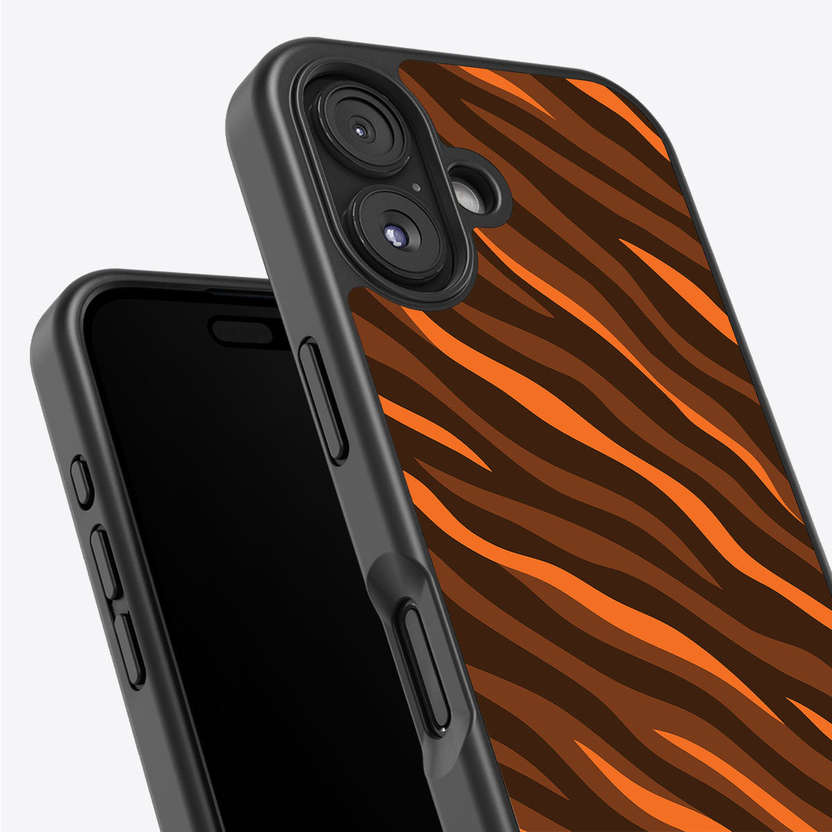 Tiger Trace - iPhone 16 Plus Case #case type_core (non magsafe)