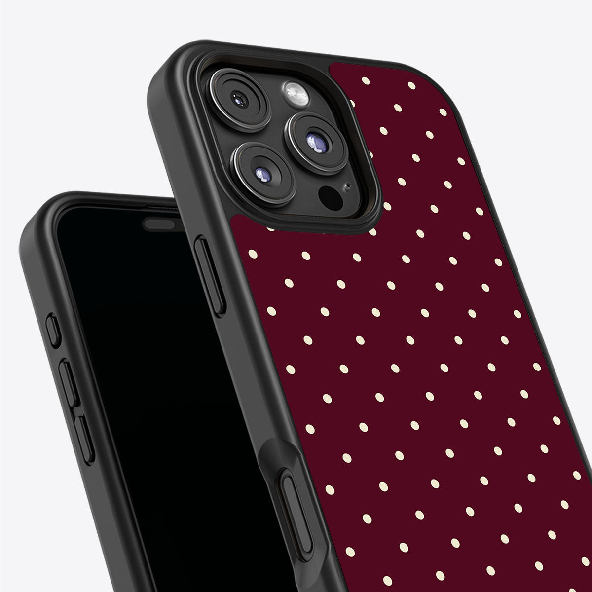 Burgundy Bloom - iPhone 16 Pro Case #case type_core (non magsafe)