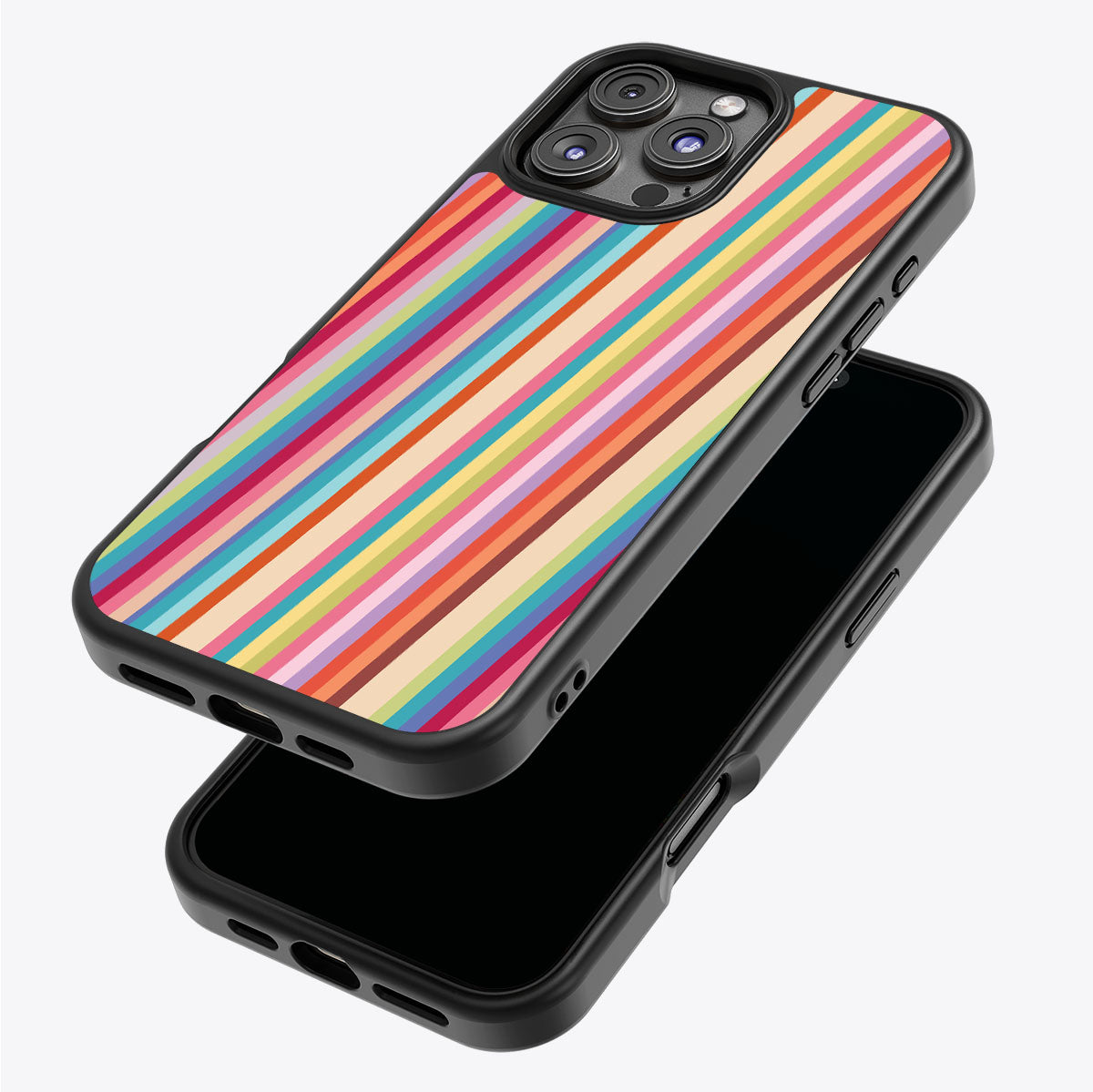 Candy Stripe - iPhone 16 Pro Case #case type_core (magsafe), #case type_core (non magsafe)