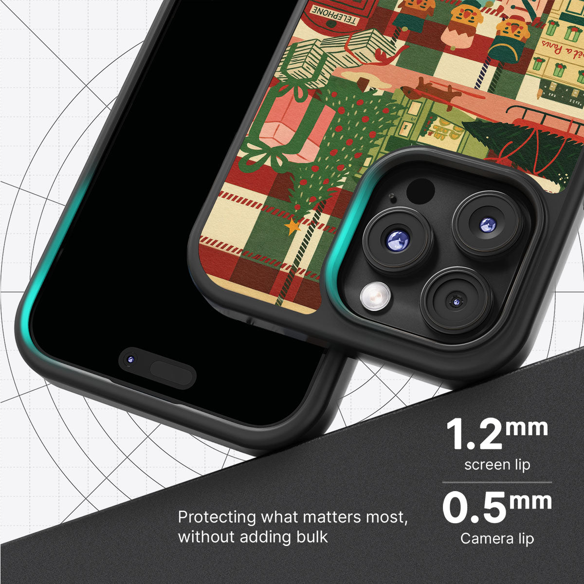 Christmas Joy - iPhone 16 Pro Case #case type_core (magsafe), #case type_core (non magsafe)