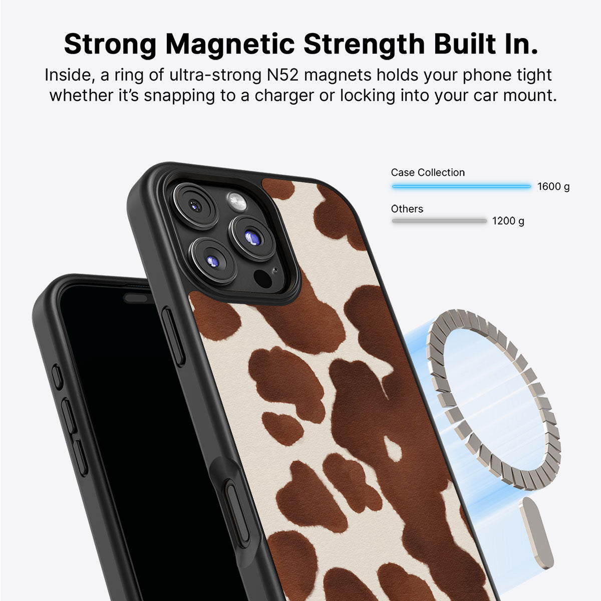 Cocoa Cow - iPhone 16 Pro Case #case type_core (magsafe)