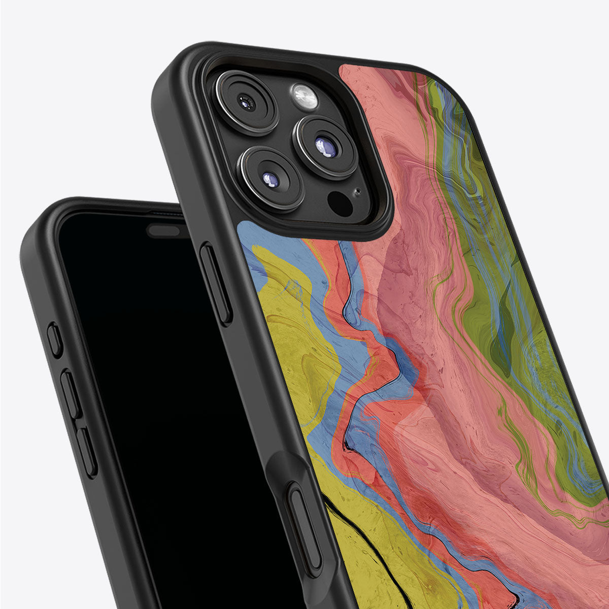 Coloured Rivers - iPhone 16 Pro Case, #case type_core (non magsafe)