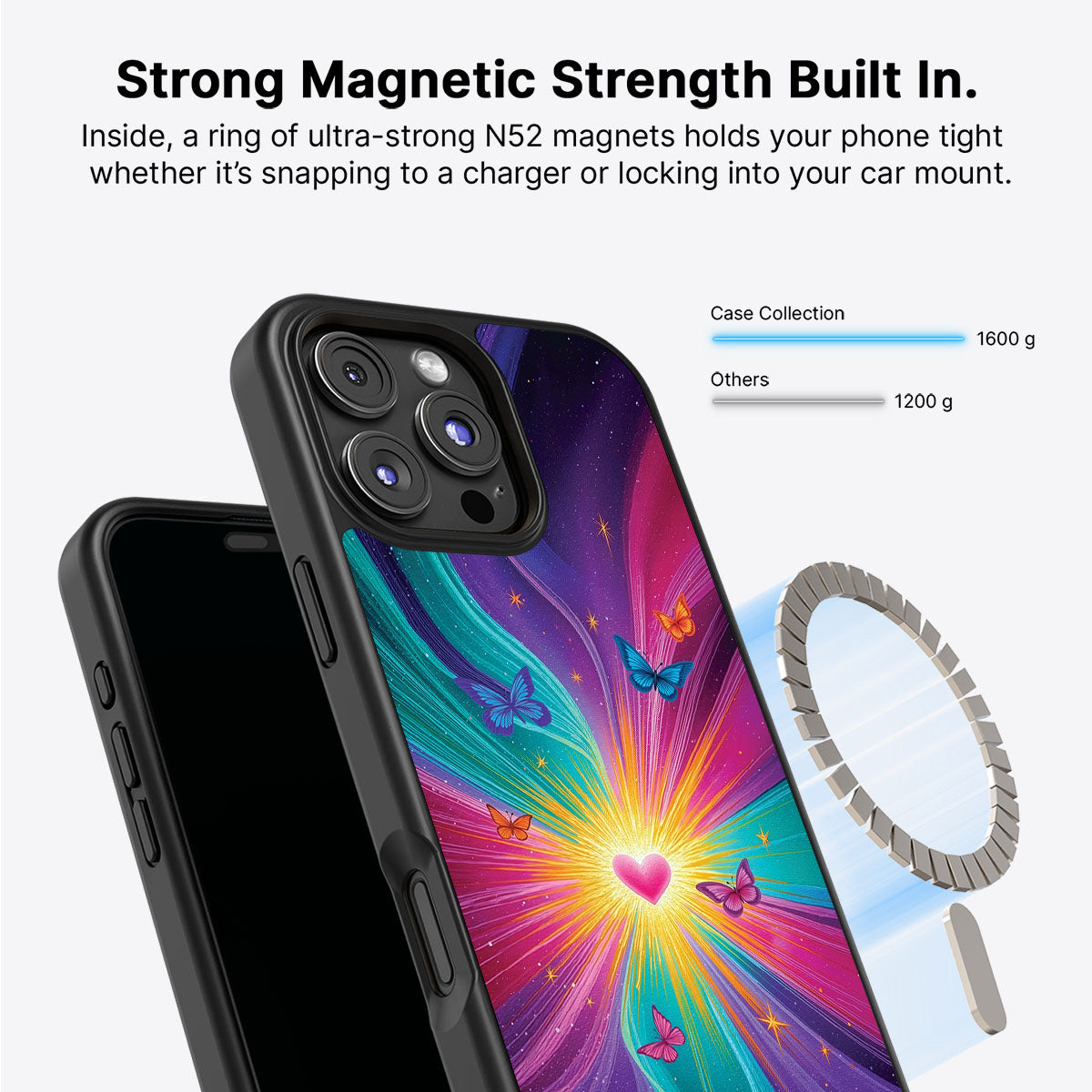 iPhone 16 Pro Case with MagSafe – Cosmic Aura