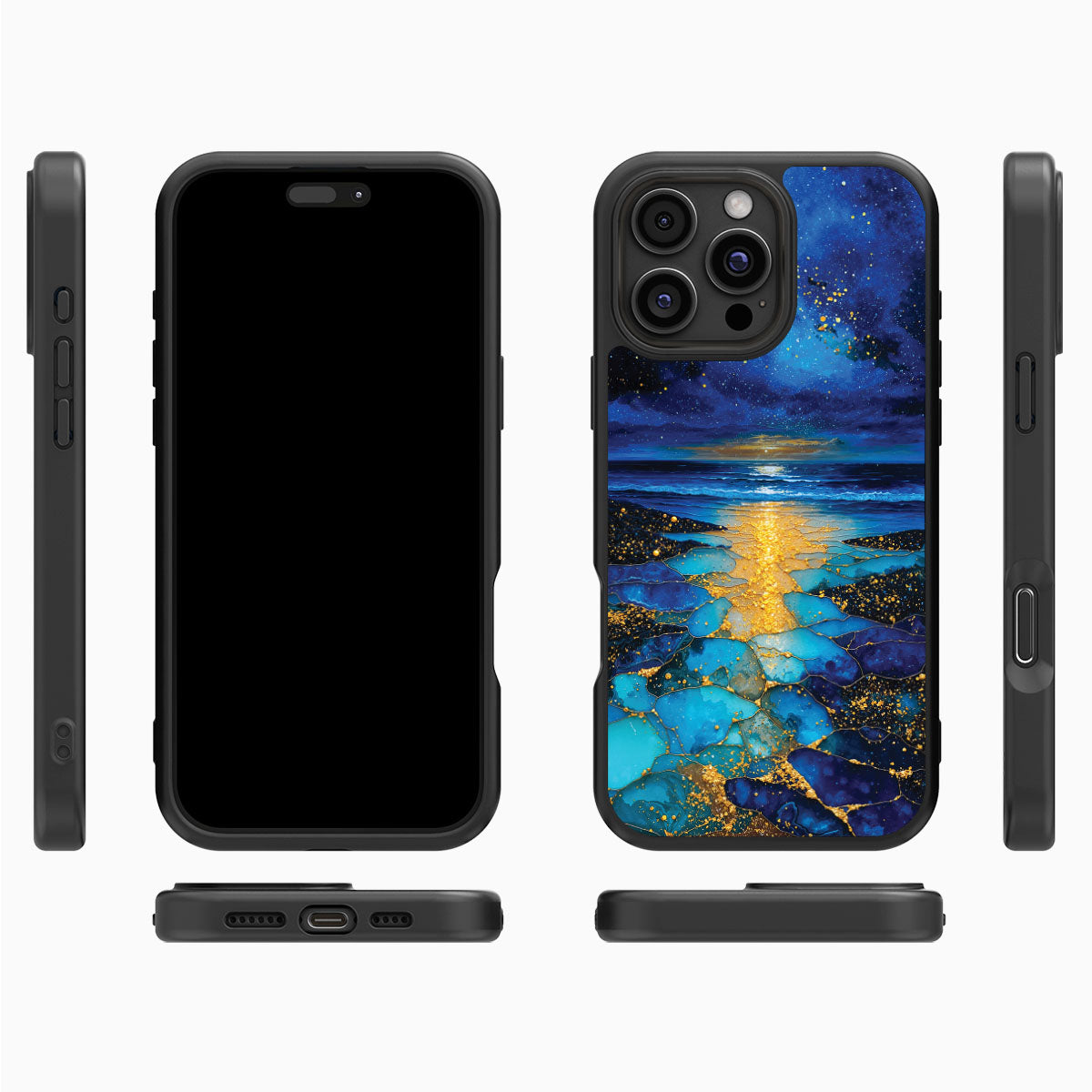 iPhone 16 Pro Case with MagSafe – Cosmic Seascape