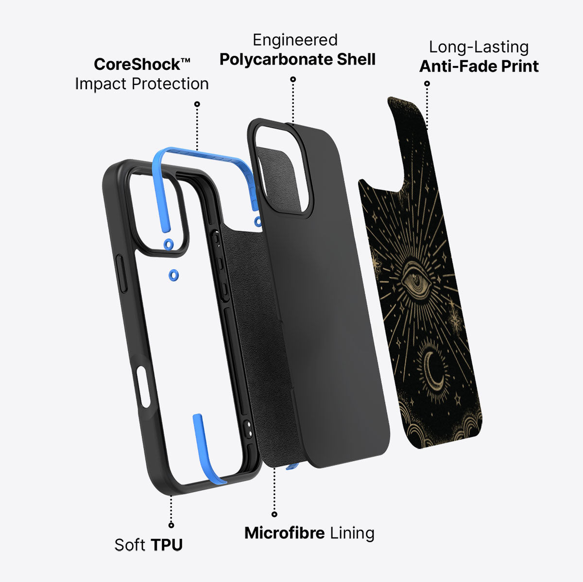 Divine Vision - iPhone 16 Pro Case  #case type_core (non magsafe)