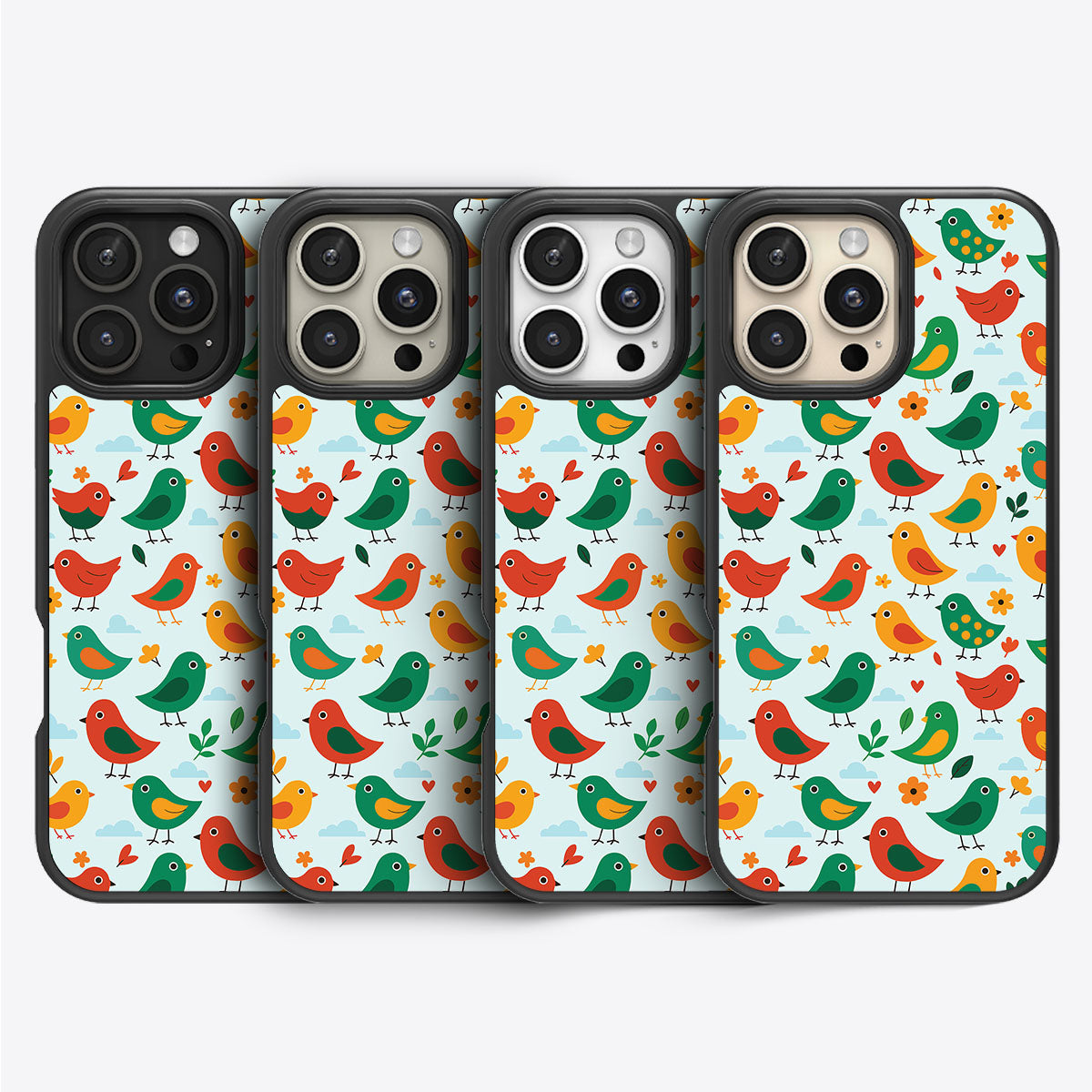 Feathered Friends - iPhone 16 Pro Case #case type_core (magsafe), #case type_core (non magsafe)