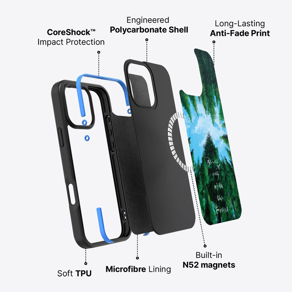 Forest Bathing - iPhone 16 Pro Case 3 #case type_core (magsafe)