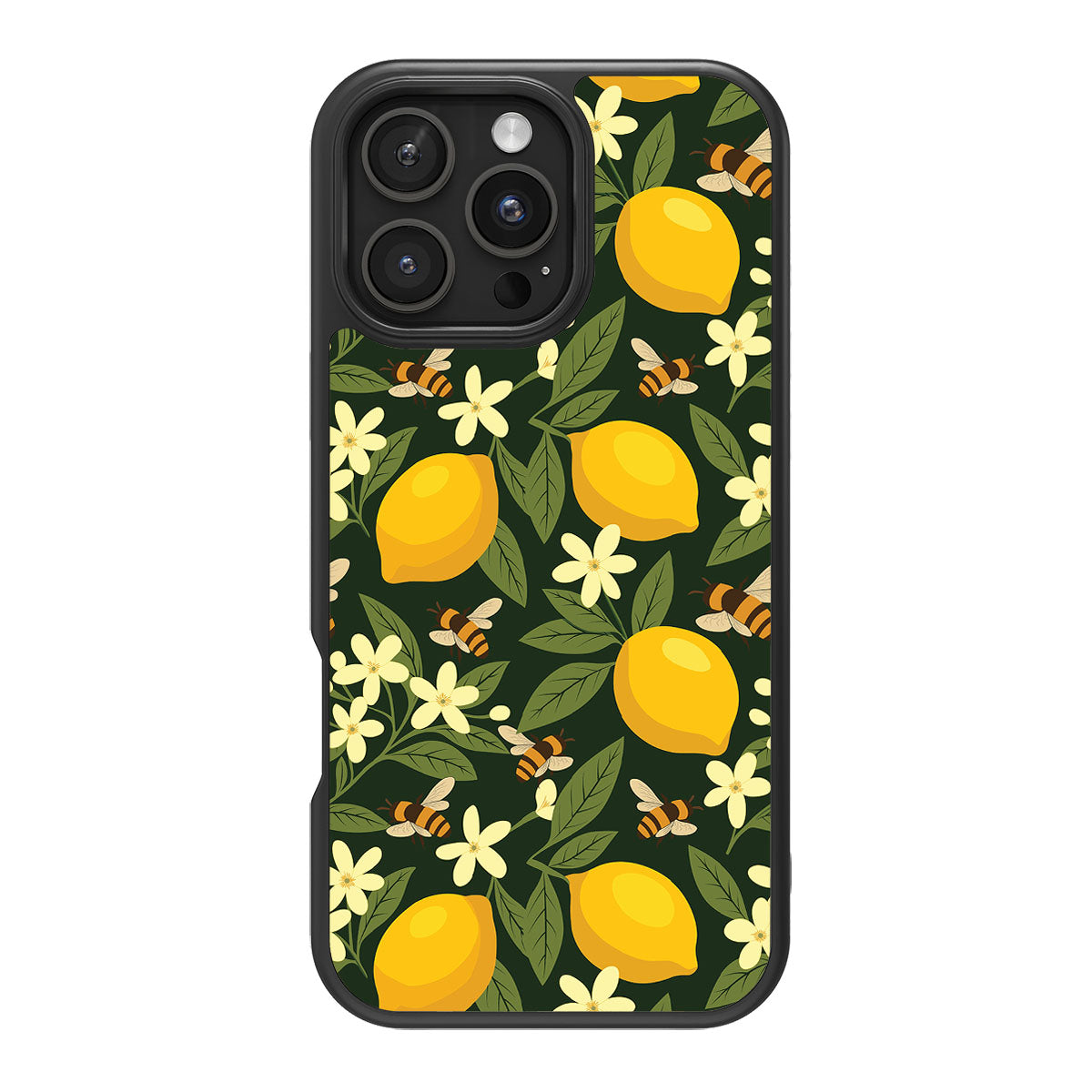 Lemon and Bees - iPhone 16 Pro Case 1 #case type_core (magsafe), #case type_core (non magsafe)