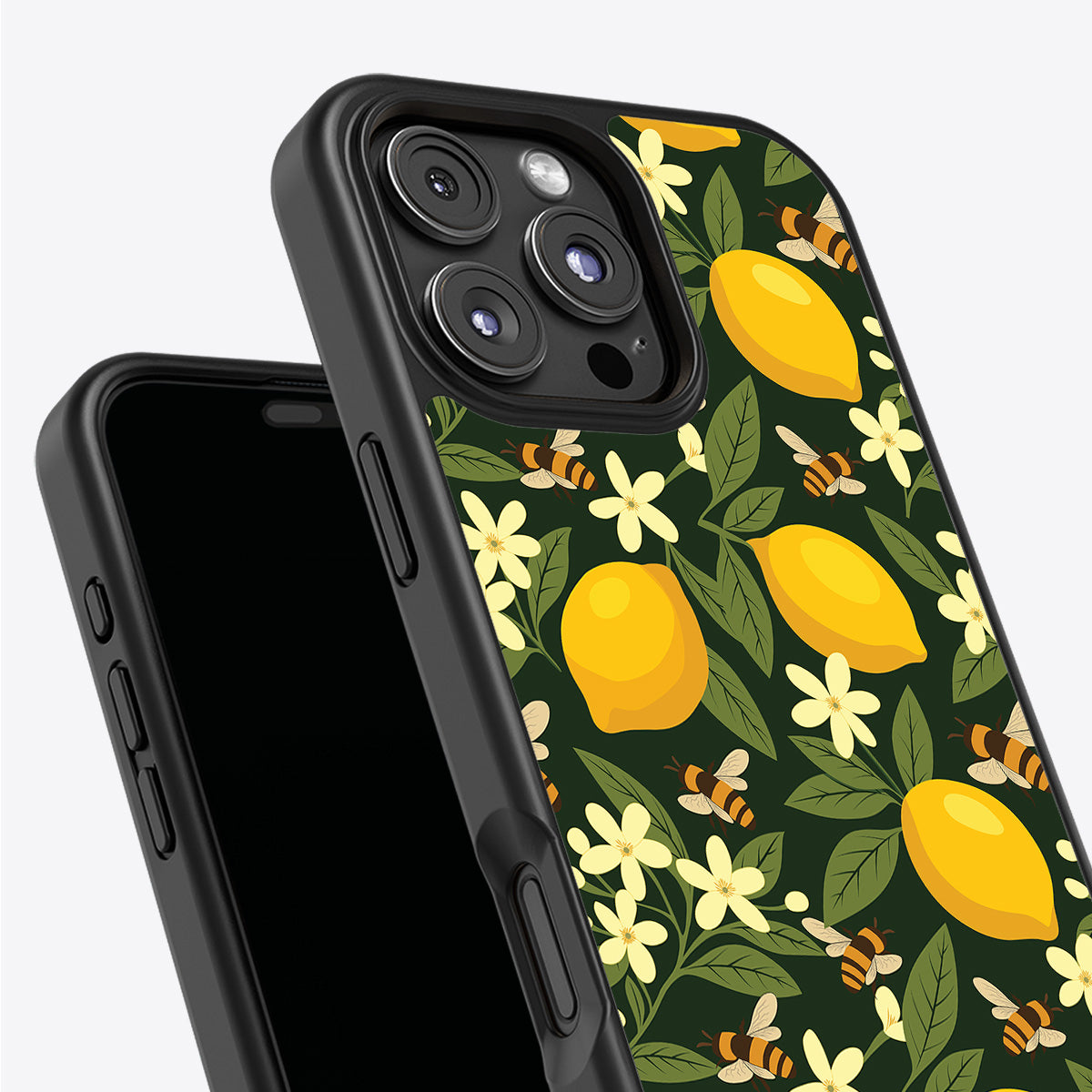 Lemon and Bees - iPhone 16 Pro Case 5 #case type_core (non magsafe)