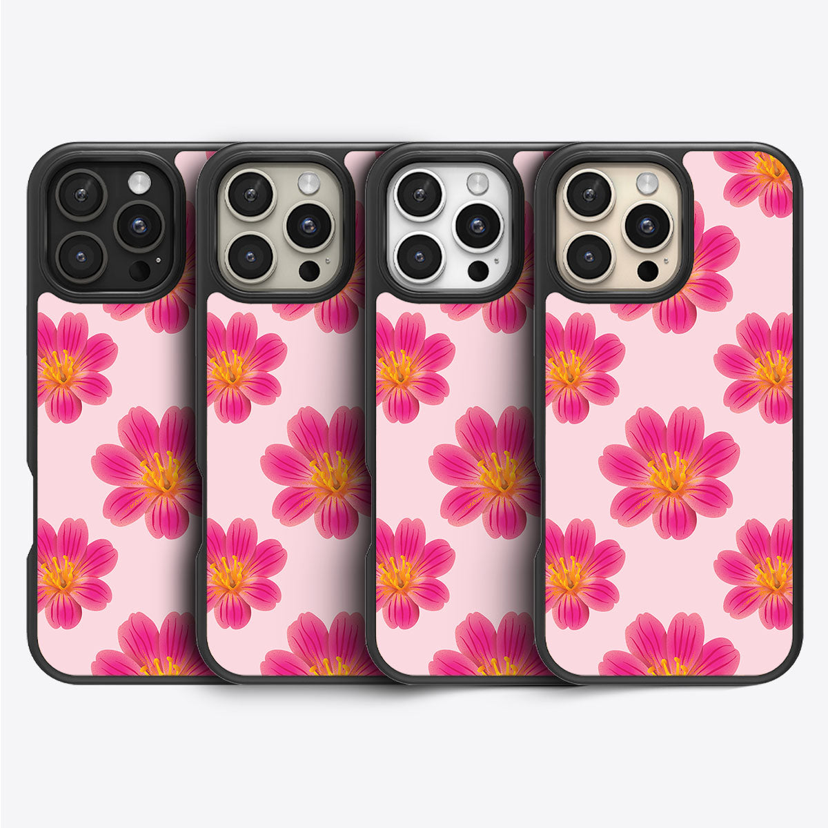 Lewisia Cotyledon - iPhone 16 Pro Case #case type_core (magsafe), #case type_core (non magsafe)