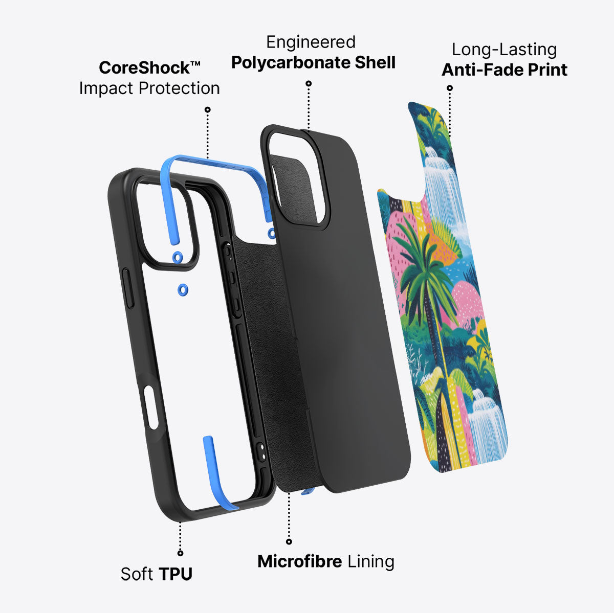 Lively Amazon - iPhone 16 Pro Case #case type_core (non magsafe)