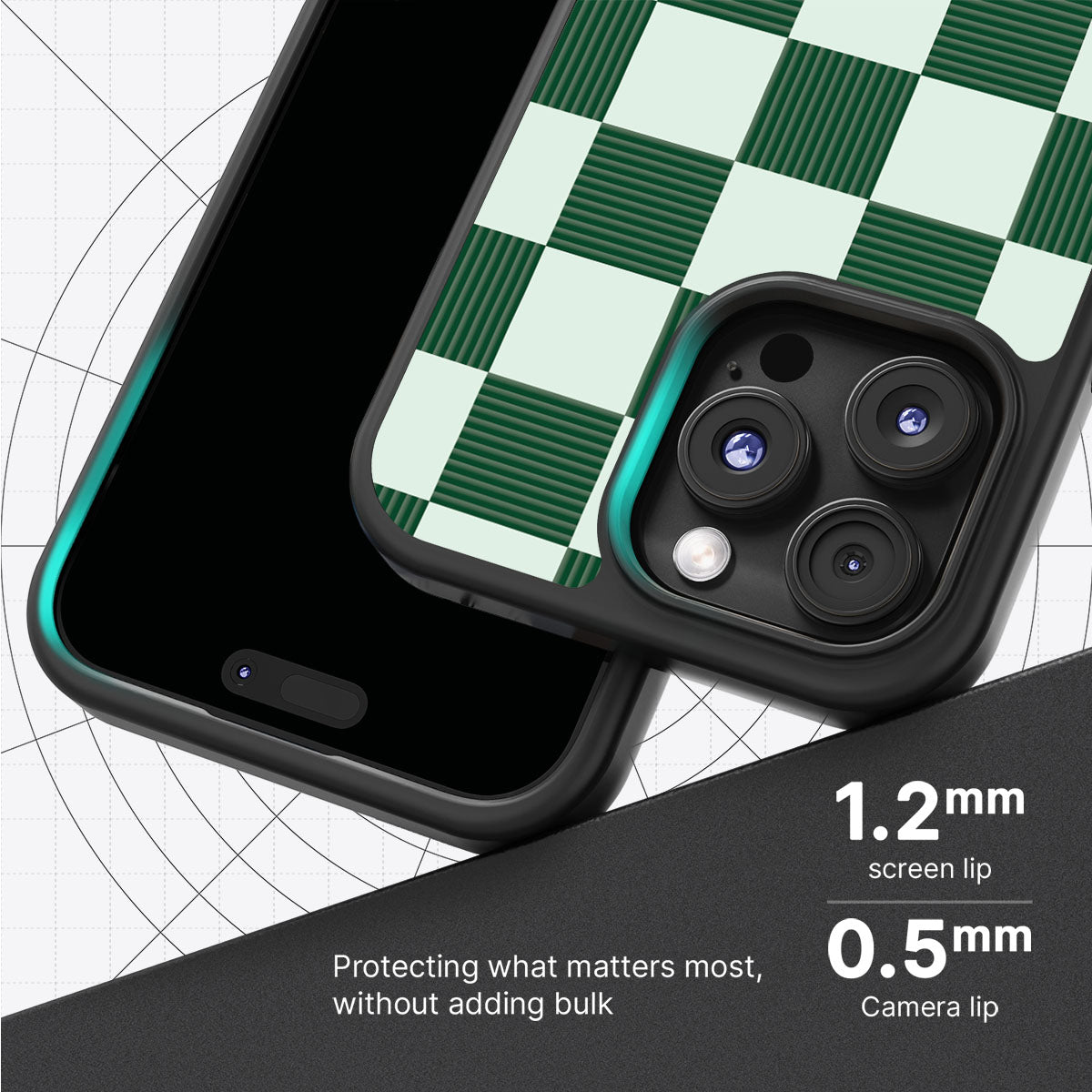 Luxe Emerald - iPhone 16 Pro Case #case type_core (magsafe), #case type_core (non magsafe)