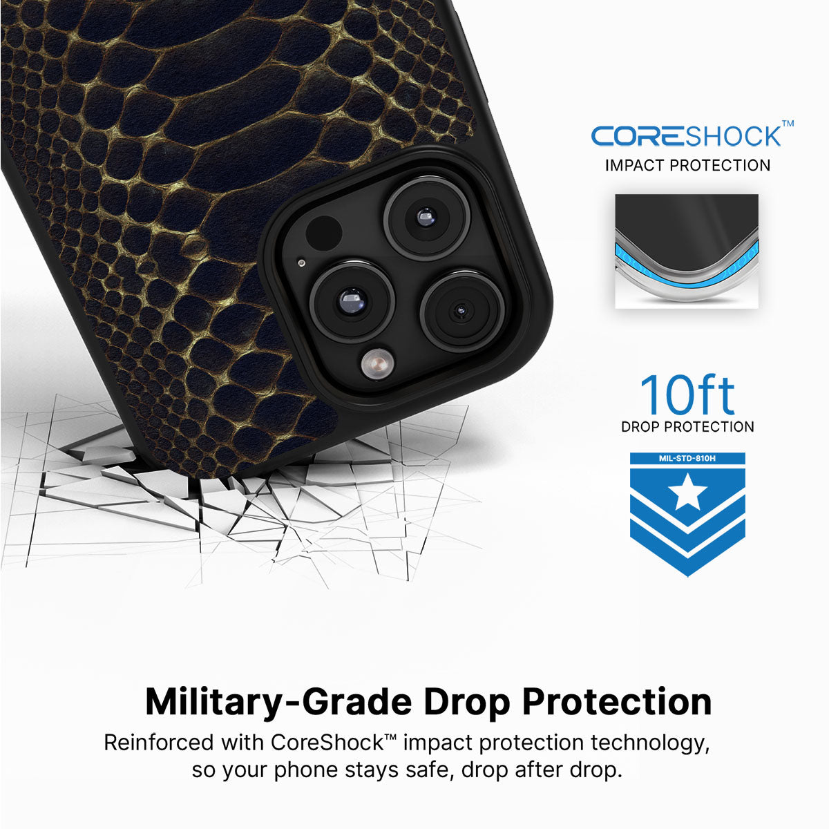 Midnight Crawl - iPhone 16 Pro Case  #case type_core (magsafe), #case type_core (non magsafe)