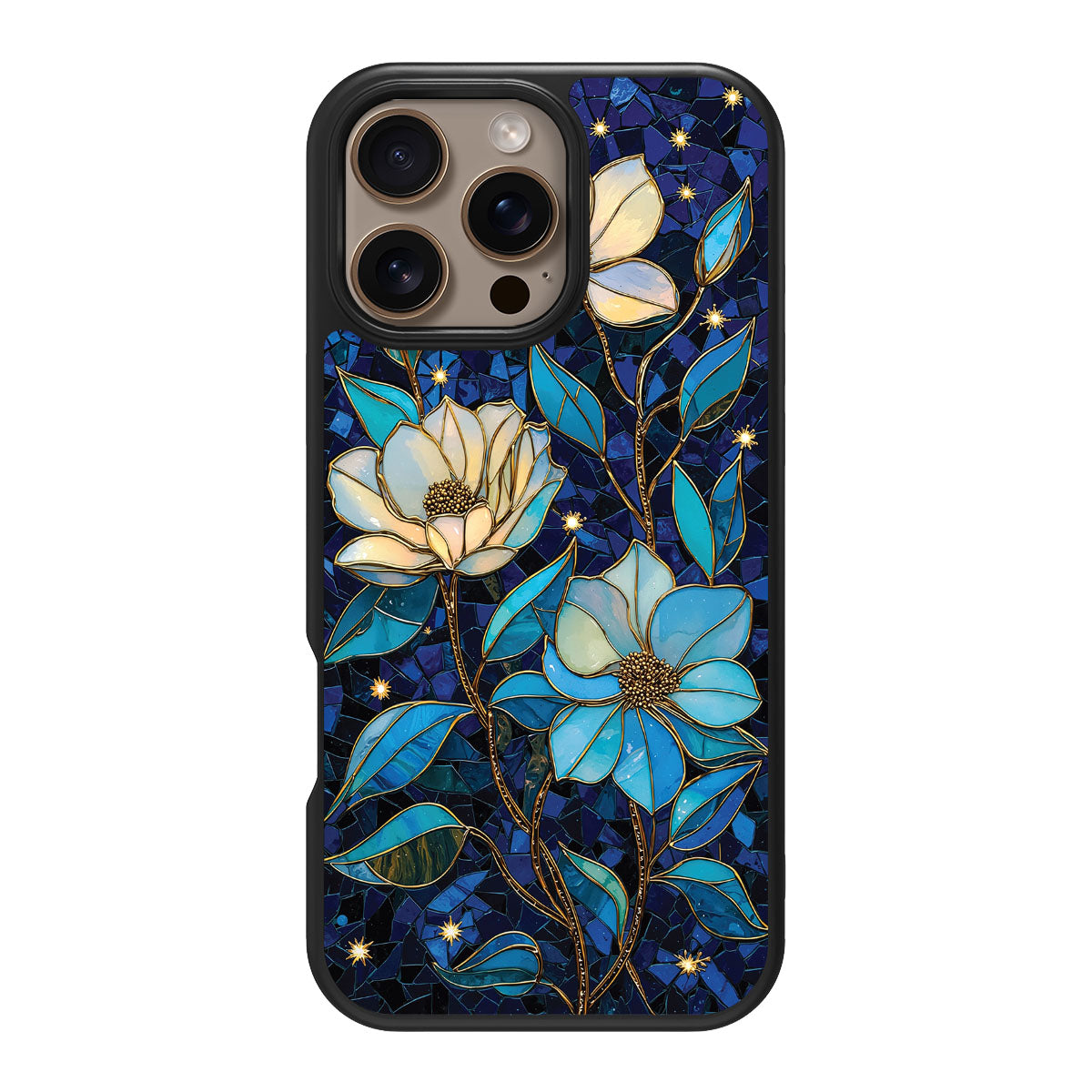 iPhone 16 Pro Case with MagSafe – Midnight Magnolia