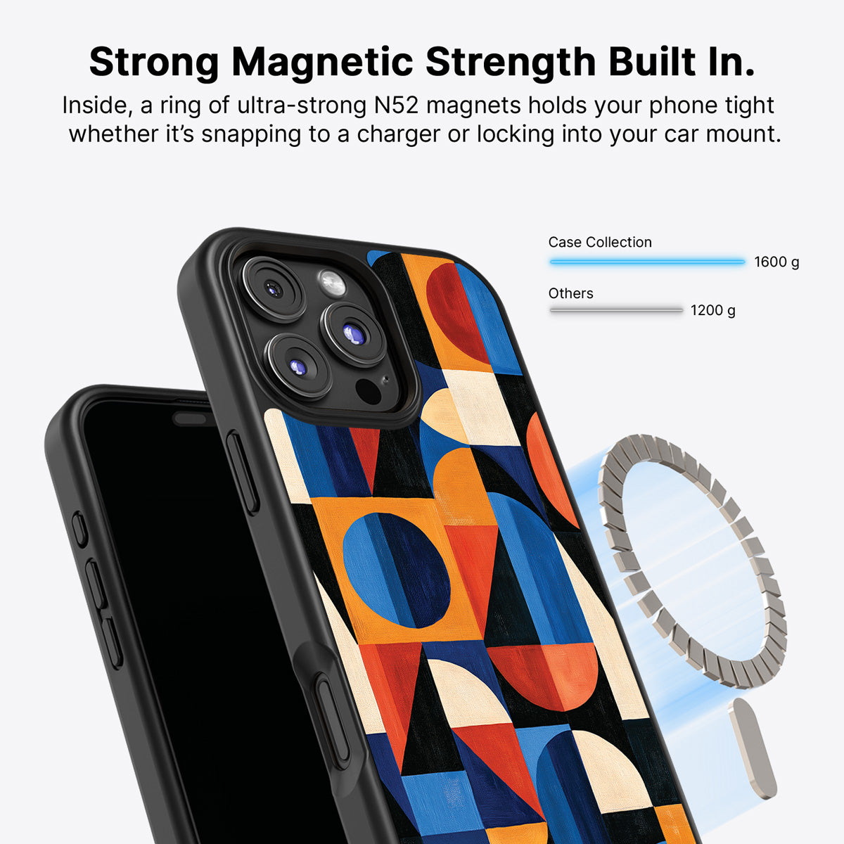 iPhone 16 Pro MagSafe case – Modernist Muse design
