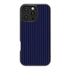 Blue Stripe iPhone 16 Pro Case – Navy Suits | MagSafe