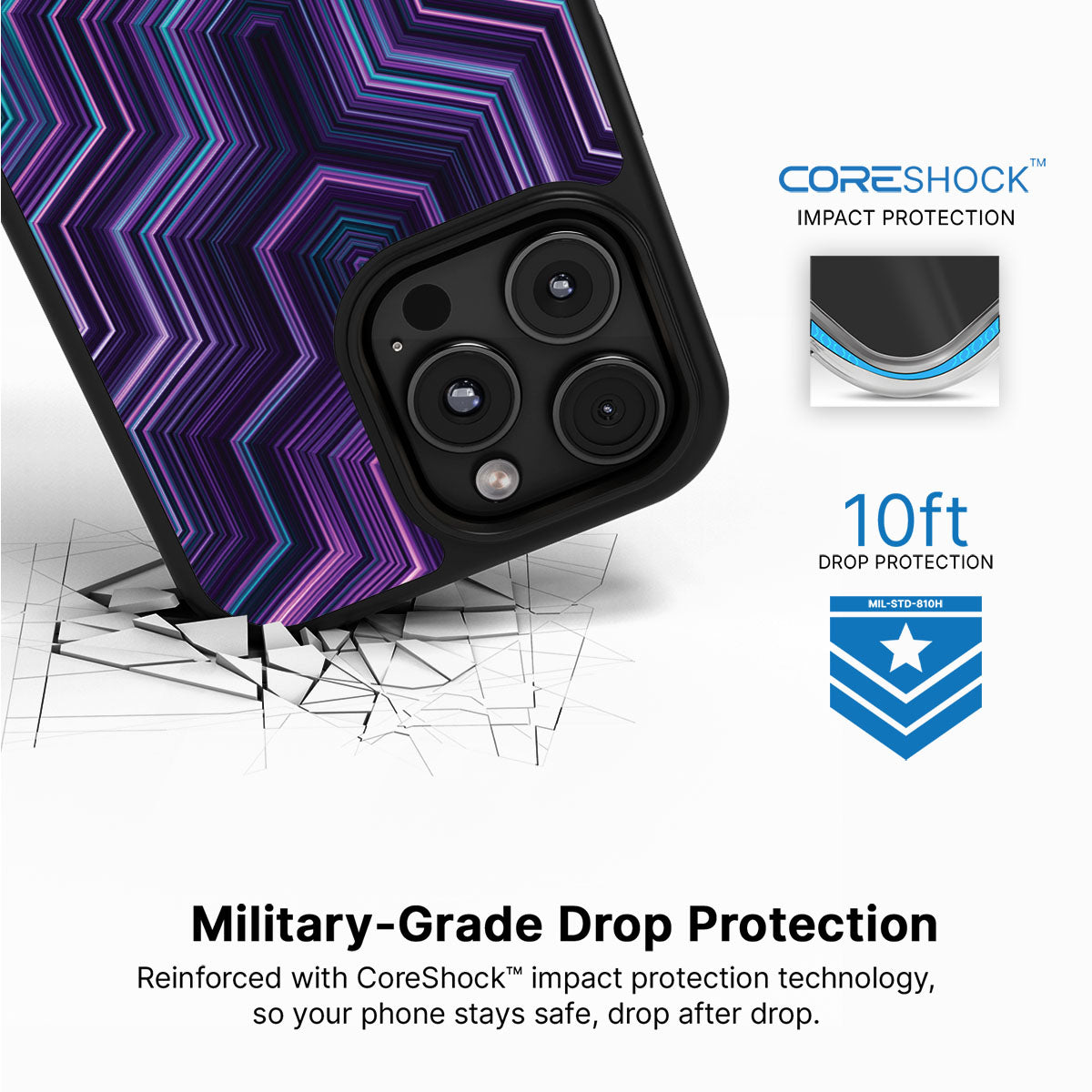 Neonverse - iPhone 16 Pro Case #case type_core (magsafe), #case type_core (non magsafe)