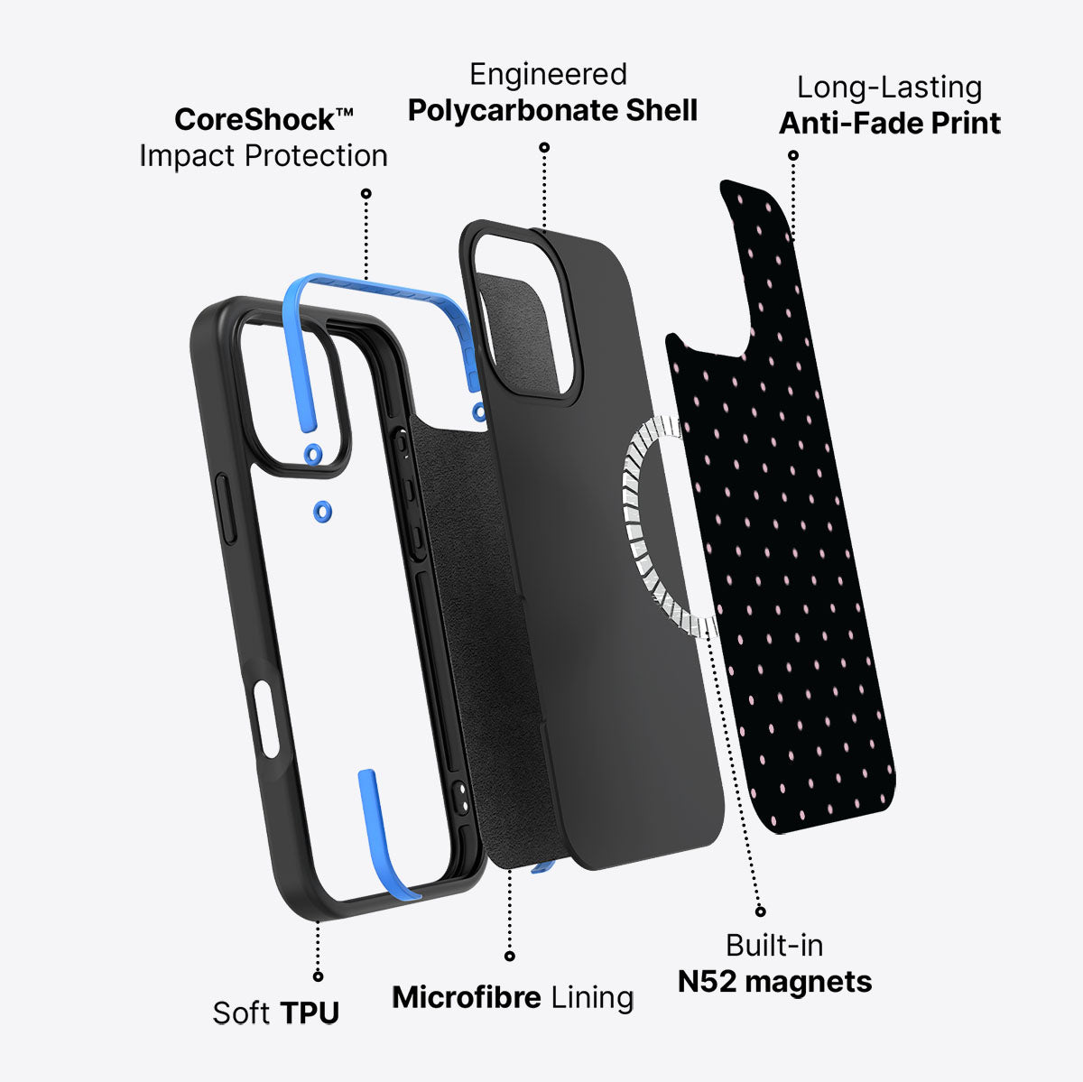 Noirelle - iPhone 16 Pro Case #case type_core (magsafe)