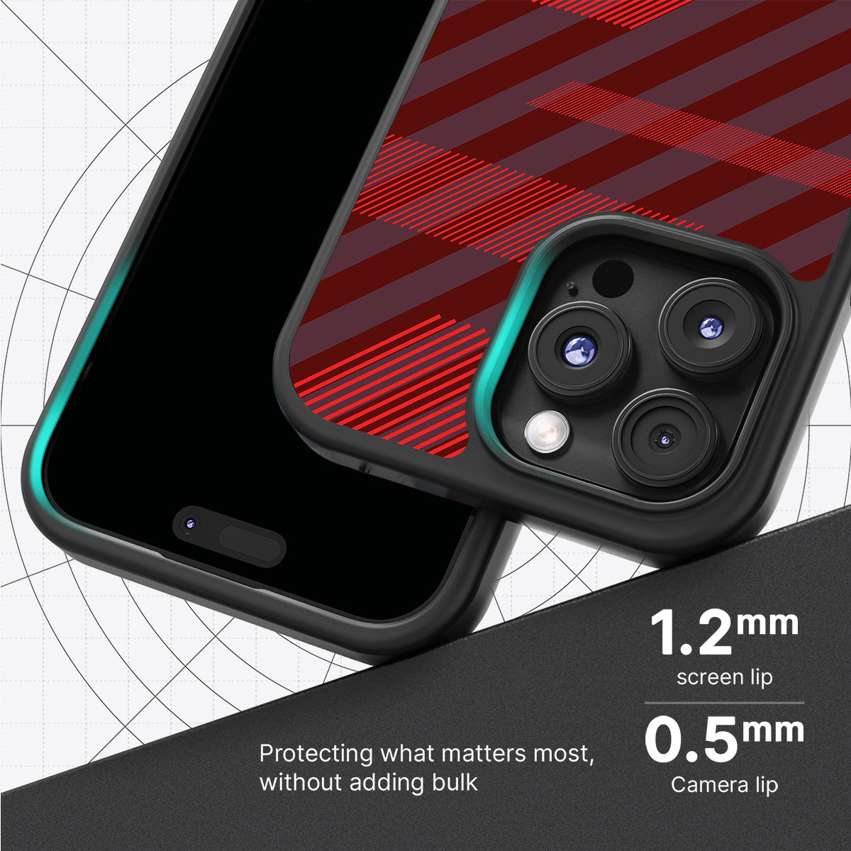 Orange Twill Play - iPhone 16 Pro Case