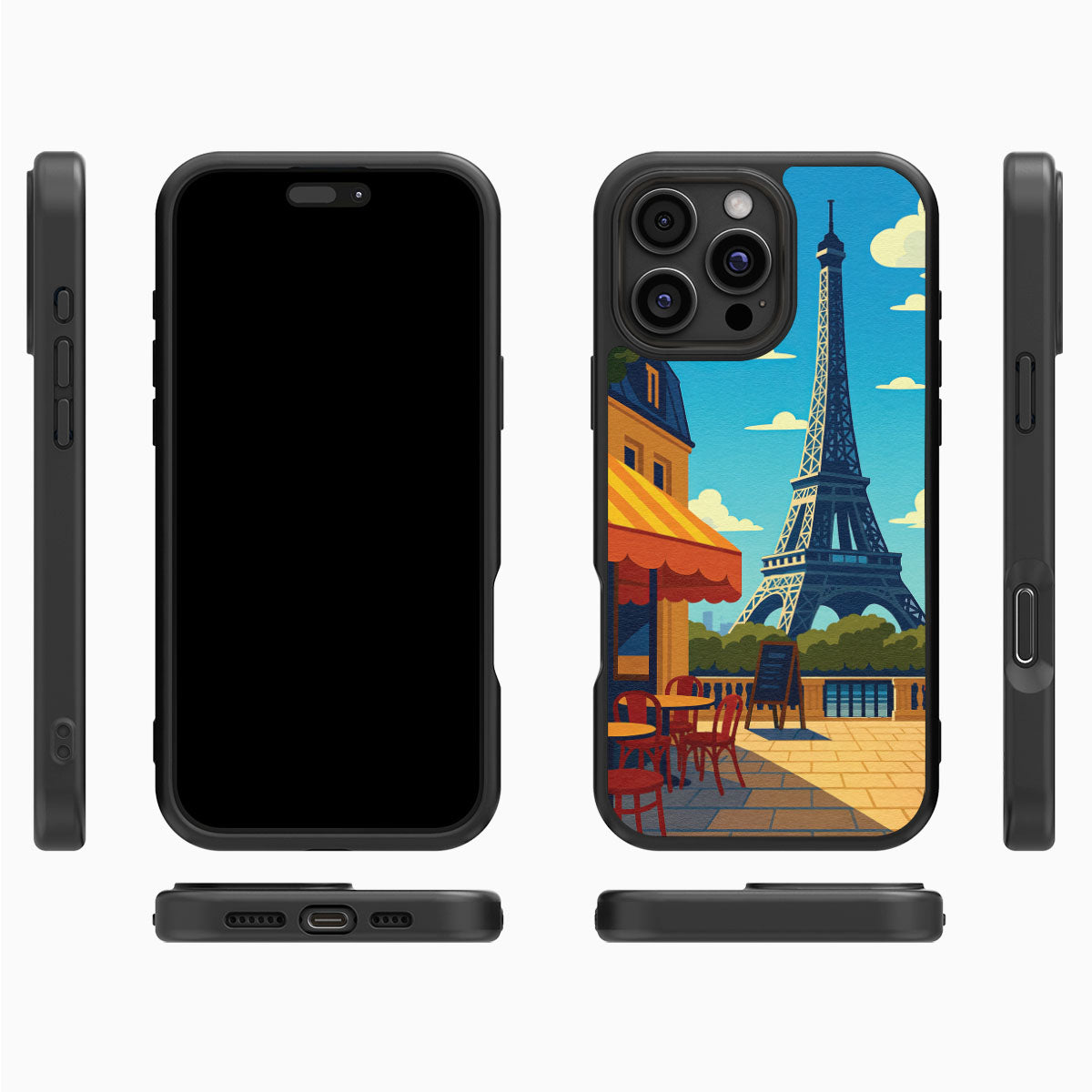 Paris - iPhone 16 Pro Case #case type_core (magsafe), #case type_core (non magsafe)