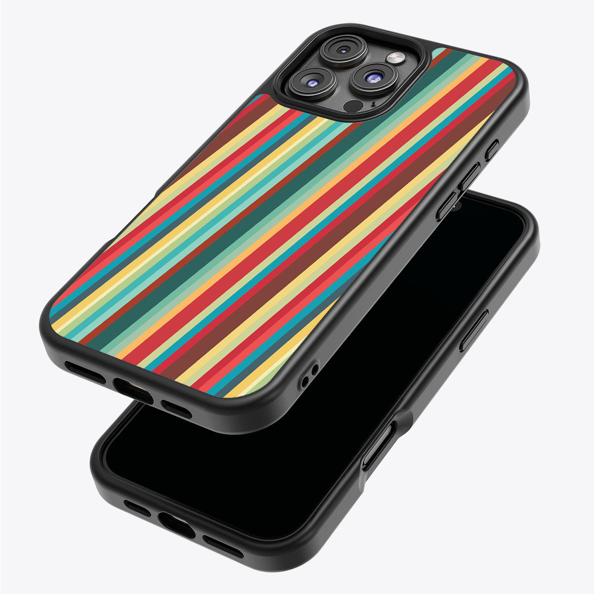 Retro Stripes - iPhone 16 Pro Case