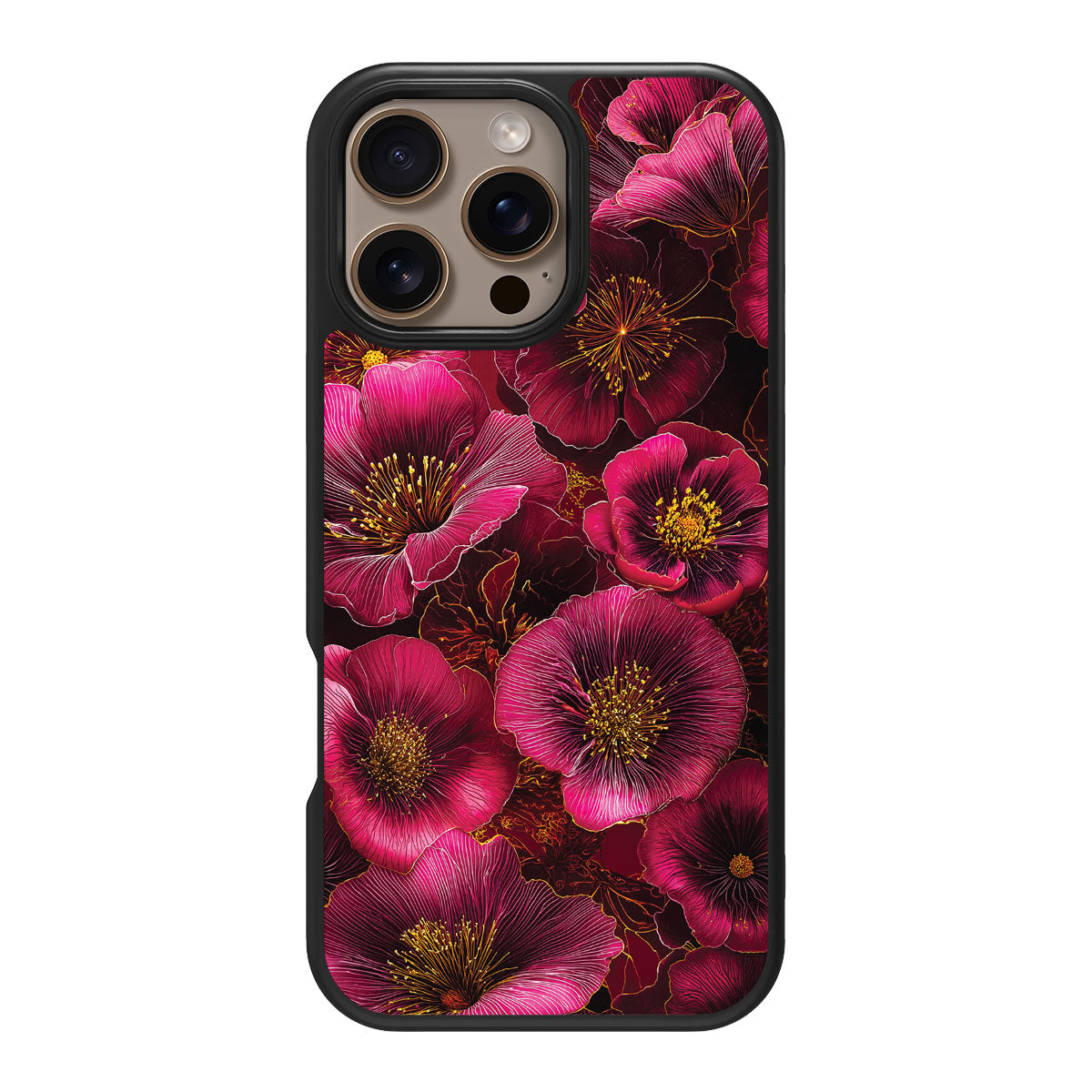 iPhone 16 Pro Case with MagSafe – Ruby Flora