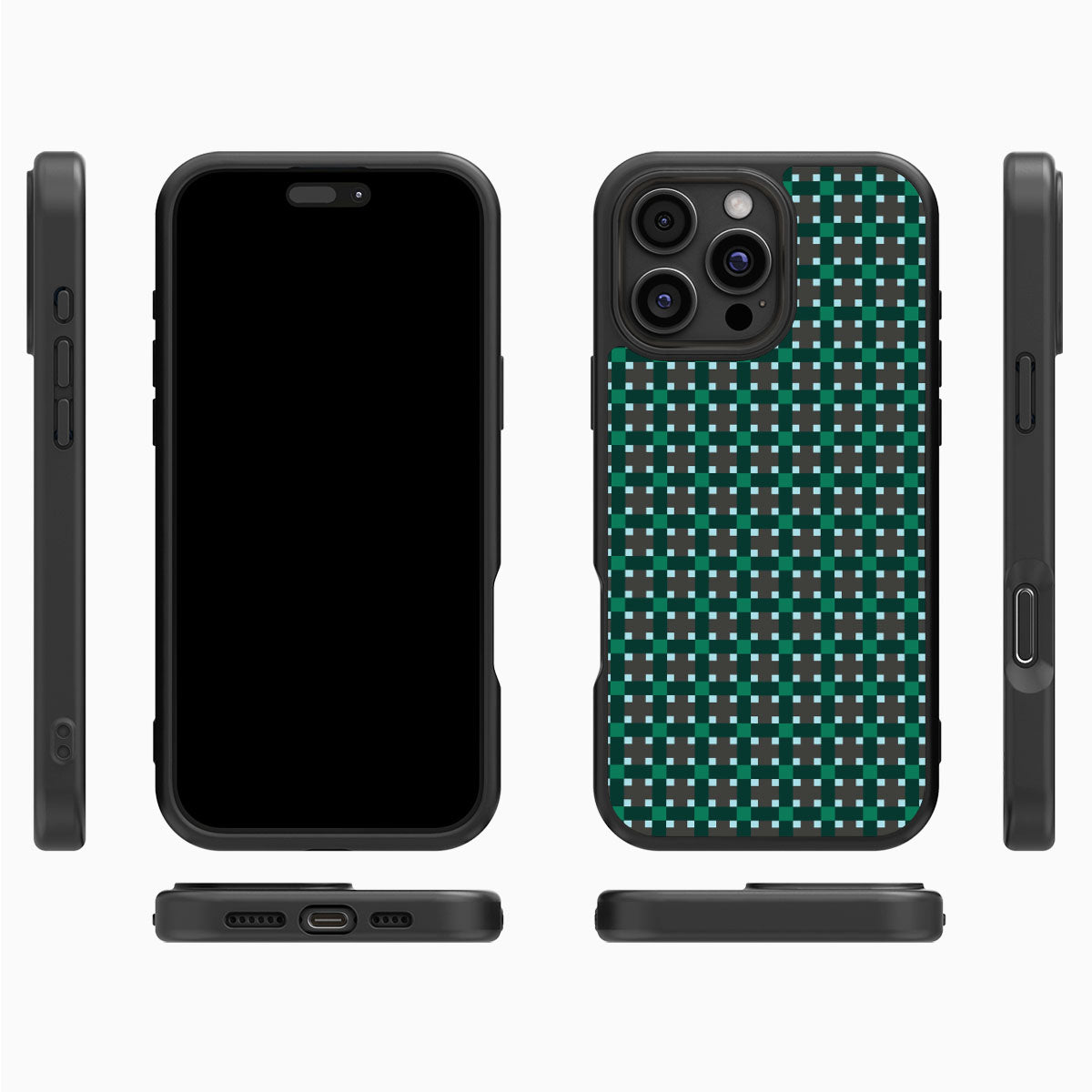 Sea of Emeralds - iPhone 16 Pro Case #case type_core (magsafe), #case type_core (non magsafe)