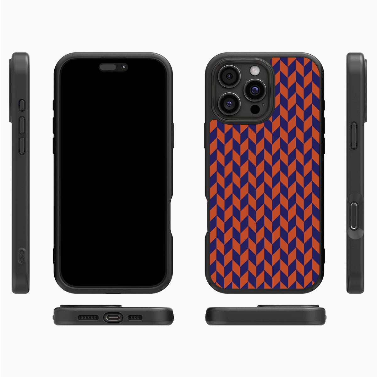Twilight Chevron - iPhone 16 Pro Case #case type_core (magsafe), #case type_core (non magsafe)
